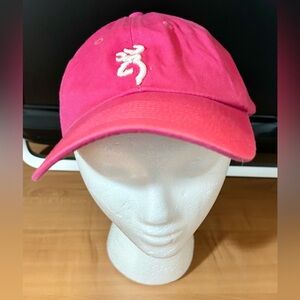 Hat Browning baseball cap woman adjustable pink